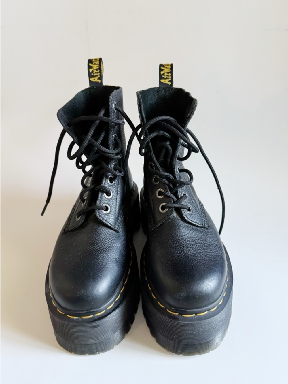 Dr. Martens 1460 Pascal Max leather platform boots, EU 37 - Picture 2 of 6